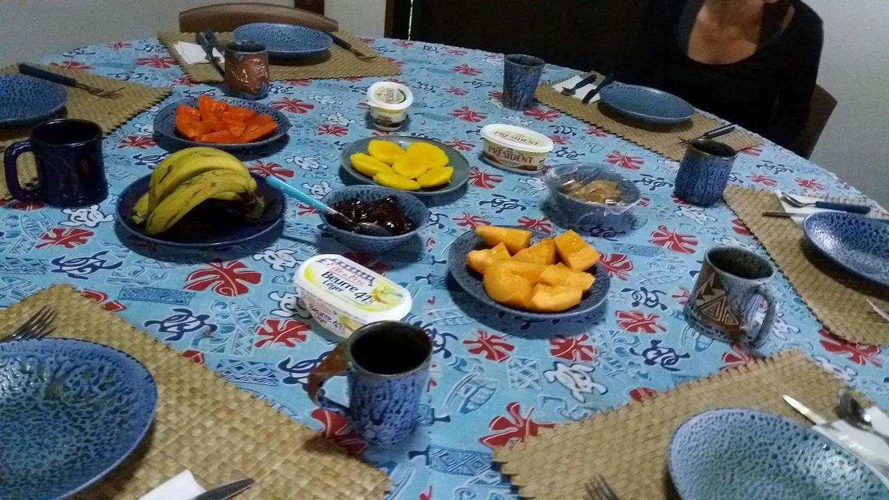Tifaifai Et Cafe Huahine Bed and Breakfast Fare Buitenkant foto