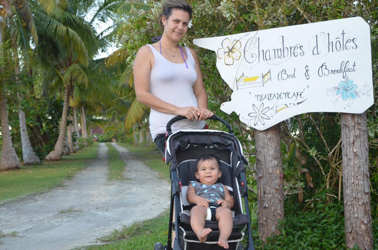 Tifaifai Et Cafe Huahine Bed and Breakfast Fare Buitenkant foto