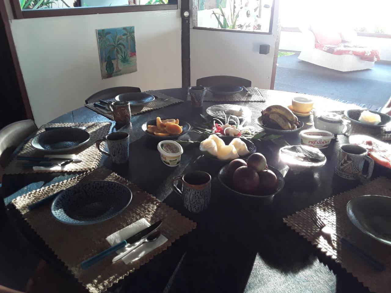 Tifaifai Et Cafe Huahine Bed and Breakfast Fare Buitenkant foto